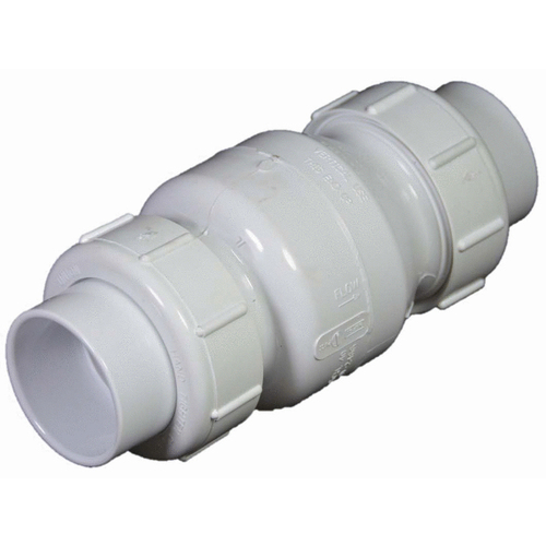 NDS 1720-20 2" True Union Swing Check Valve White