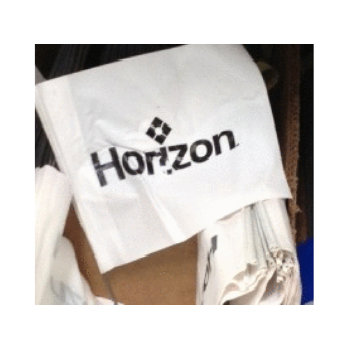 PRESCO | PRECISION SPECIALTIES 4518WBK1325 Presco White Flag Horizon Logo