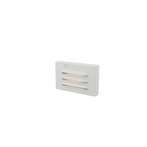 WAC LIGHTING CO|MODERN FORMS 4501-27WT Wac Lighting 5" 12v 2700k Wht Alum Louver Step Lgt