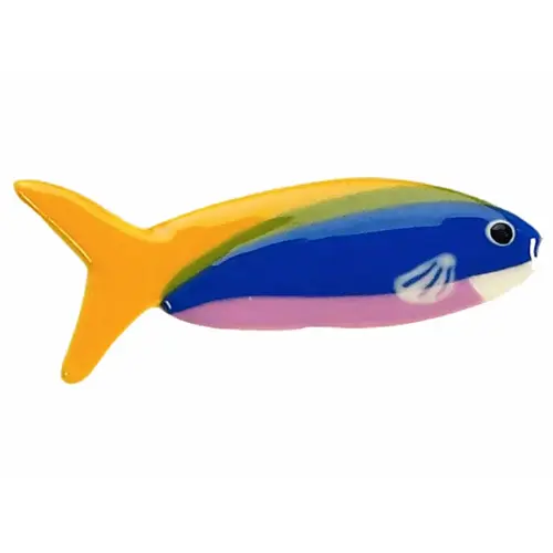 Custom Mosaics W60 Wrasse - Multicolor 4"x1"