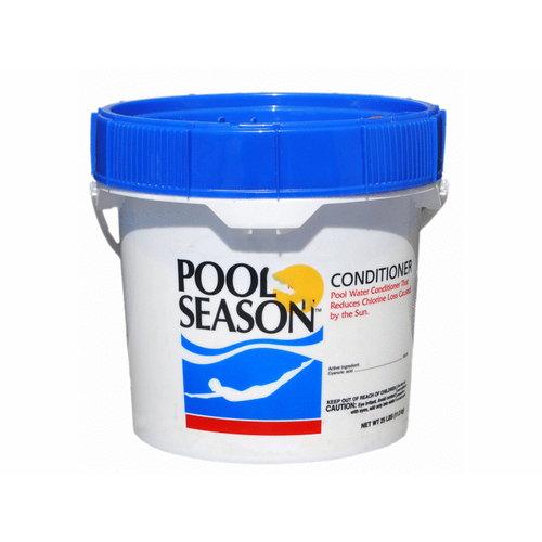 Pool Season 12000158 12/lyr 25# Pool Season Conditioner White to off-white