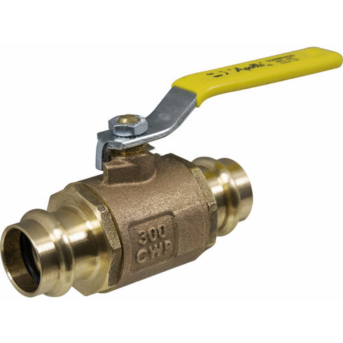 2" Fpt Bronze Ball Valve W/ Ss Latch/lever