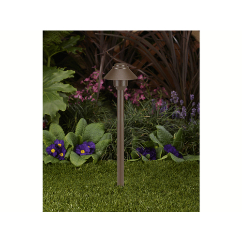 4" X 15-7/8"h Architectural Bronze Led Path Light With T3 Lamp 2.5w