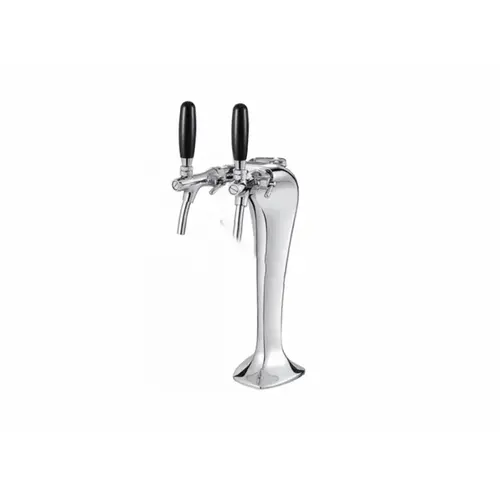 Kegerator Double Tap With Bull Logo Pull