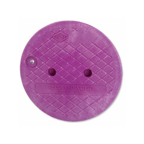 Carson 09104015 Carson 10" Rnd Lid Only Purp Recl