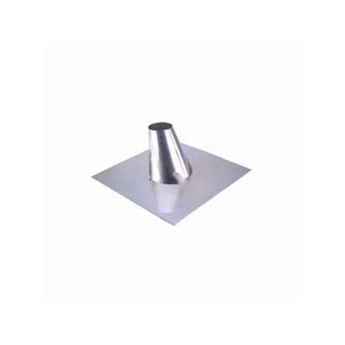 Z-Flex 2SVSADJF04 4" Ss Single Wall 0-30^ Adj Roof Flashing