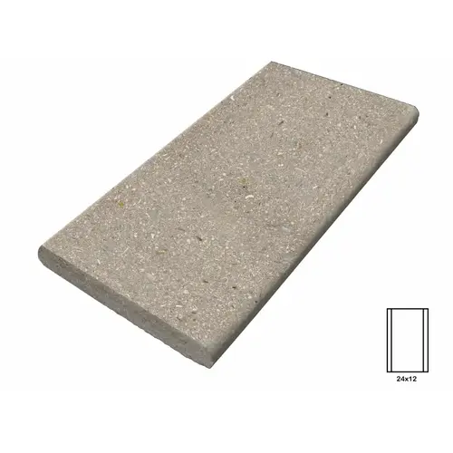 Artistic Pavers 2SBCSLCF1224 12x24 2-sided Cafe Bullnose Shellock Coping