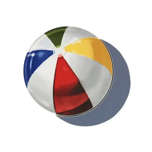 Shadow Beach Ball 8"x8" W/sh