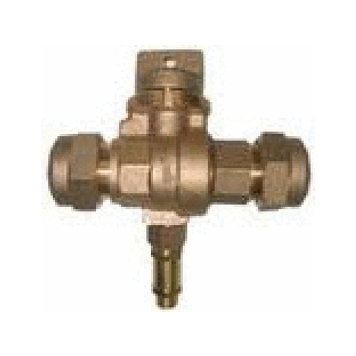 6005 .75" Ay-mcdonald Stop & Waste Valve Minn Fipt Gold