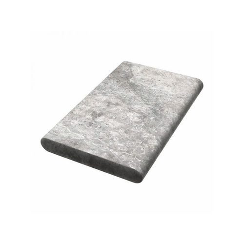 12x18 5cm Silver Tumbled Dbl Bullnose Coping