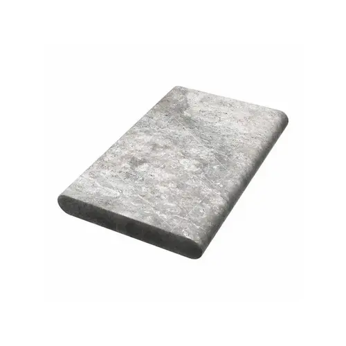 12x18 5cm Silver Tumbled Dbl Bullnose Coping