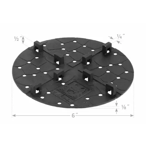 ALLIANCE DESIGNER PRODUCTS GATORSPACER003 50/pkg 1/8" Gator Spacer Tile Spacer Disk