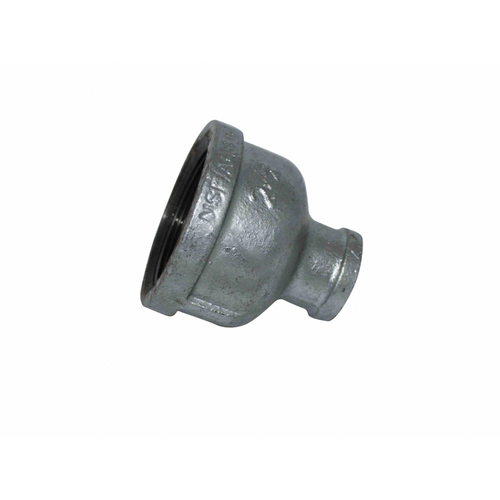 2" X .75" Galvanized Malleable Reducing Coupling