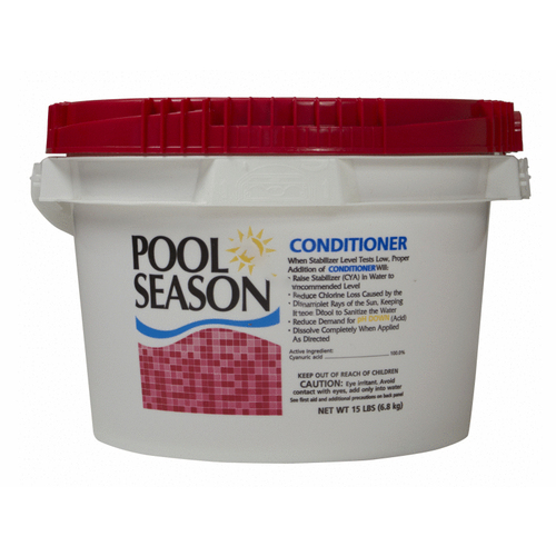 Pool Season 12000157 15/lyr 15# Pool Season Conditioner White to off-white