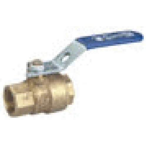 T580a 1/2" Threaded Ball Valve Lever Handle Brass