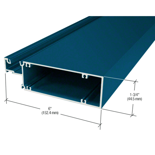 Horizontal Mullion for 1/4" Glass, Custom Paint- 24'-2"