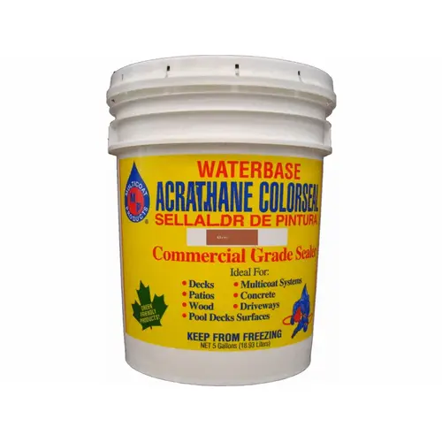 Br Red Br 5gal Brick Red Color Seal