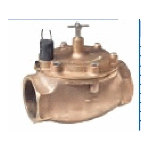 WEATHERMATIC 8200CR-20DNP 2" Bronze Bullet Cr Valve 24 Vac With Flow Control And Np Handle Brass