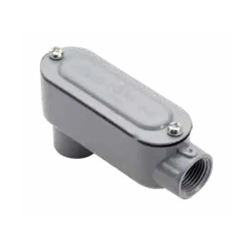 ASSEMBLED ALUMINUM CONDUIT BODY 1/2 IN