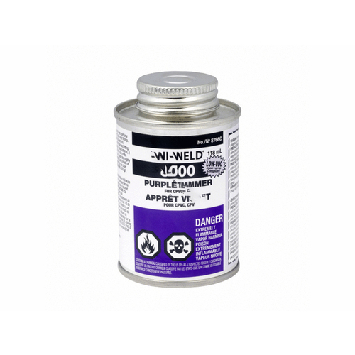 8oz Uni-weld 8700 Purple Pvc/cpvc Primer