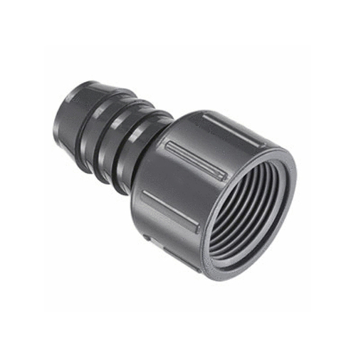 1.5" Pvc Insert Female Adapter Fipt X Insert Gray