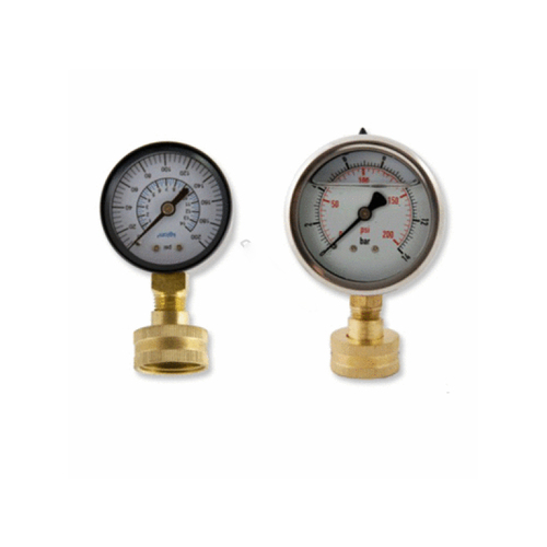 AQUALINE PG60BM Metal 0-60# 0.25" B/m Pressure Gauge