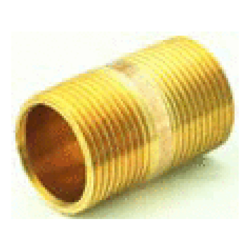 Nipple Brass 1.5"x Close