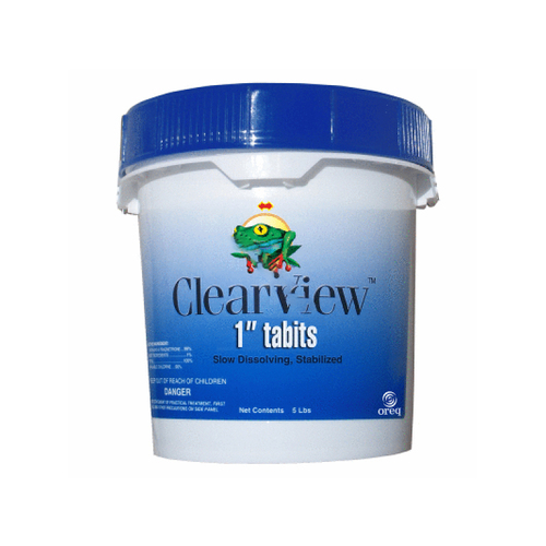 5# Clearview 1" Chlorine Tabs