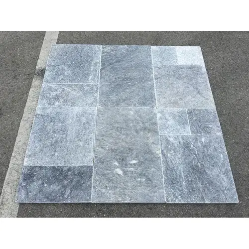 1.25" Ocean Blue Tumbled Fp Marble Paver