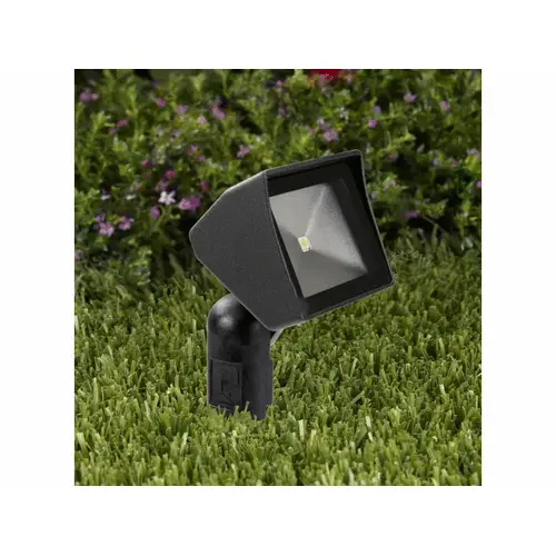 3-1/4" Dark Bronze Compact Led Ground Flood Light 3w