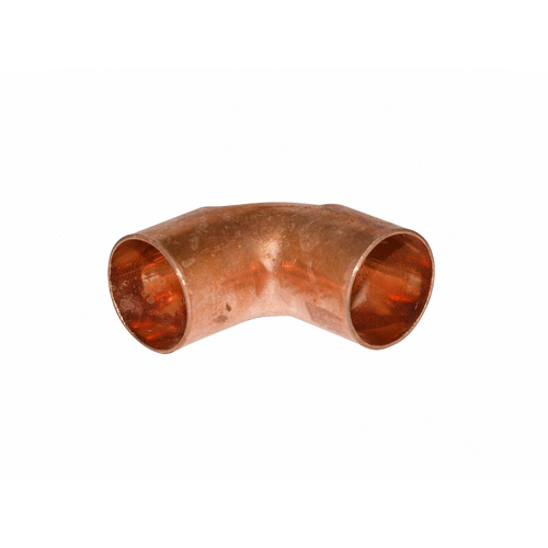 .75" Copper 90 degree Elbow, Color: Brown, Size: .75"