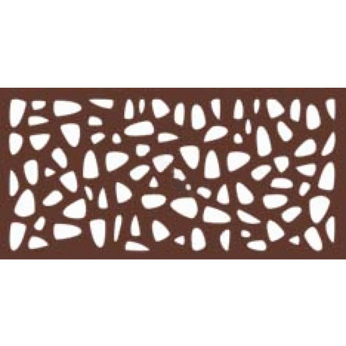 OUTDECO USA LLC USAMOD3E 72"x36"x.25" Brn Stonewall Modinex Panel