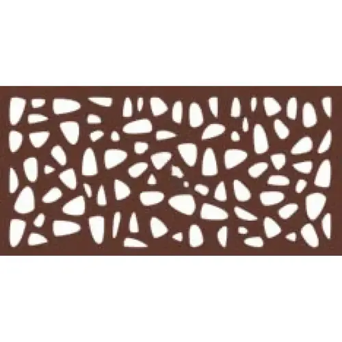 OUTDECO USA LLC USAMOD3E 72"x36"x.25" Brn Stonewall Modinex Panel