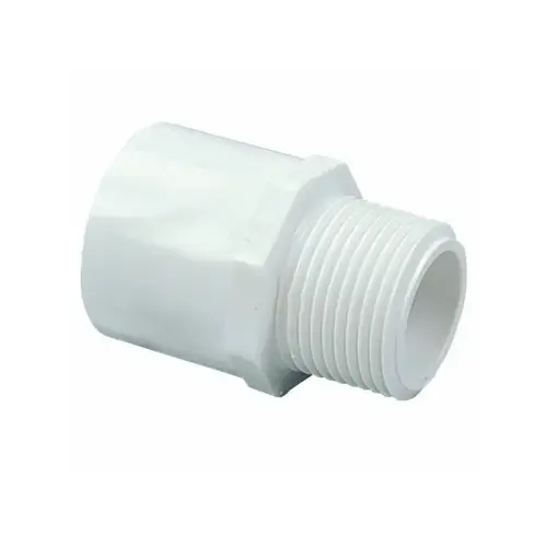 2" X 1.5" Sch40 Pvc Reducing Male Adapter Mipt X Socket