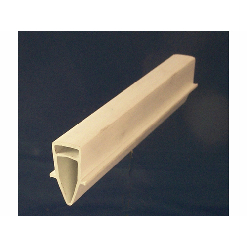 Brixwell SDJ1W-CCP72 White Frontier Pvc Deck Joint -  72" Stock Length