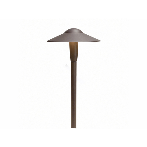 Short Dome 2700k Led Path Light Textured Architectural Bronze