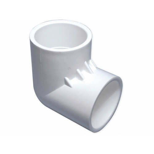 1-1/2" S X 1-1/2" S 90 Degree Elbow White