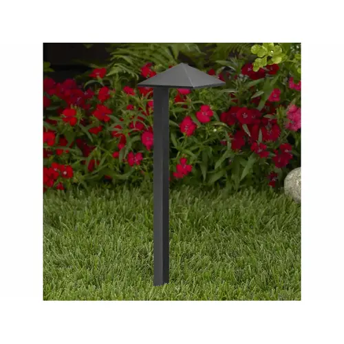 20-7/8" X 5-1/2" Black Path Light With T3 Led Lamp 2.5w