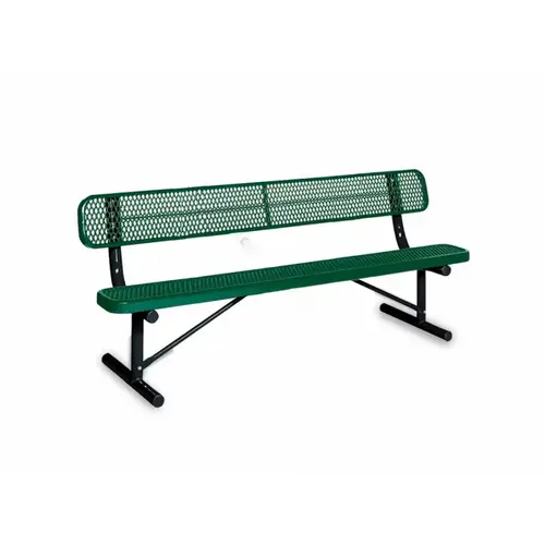 Anova F1063 8' Fusion Advantage Finish Victory Portable Bench With Back Variety Of Combinations