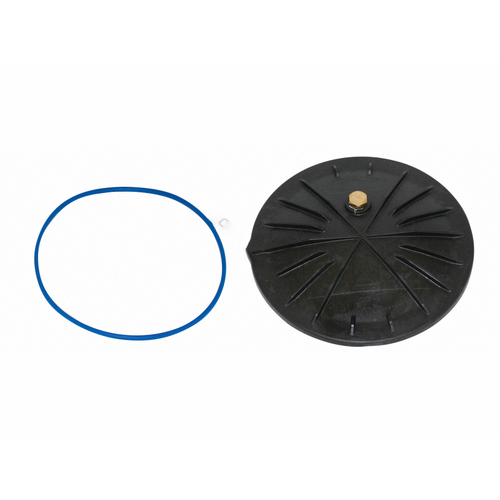 In-Floor Misc. Q360 Infloor Valved With O-Ring Black