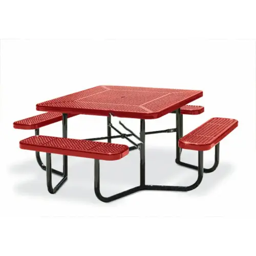 Anova D1111 75" X 75" Square Fusion Advantage Finish Portable Frame Table Variety Of Combinations