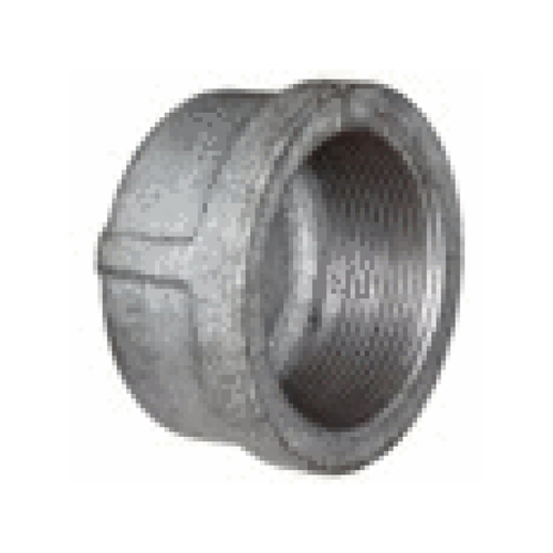 3" Galvanized Cap