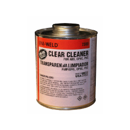 United Elchem 8 Ounce Clear Cleaner