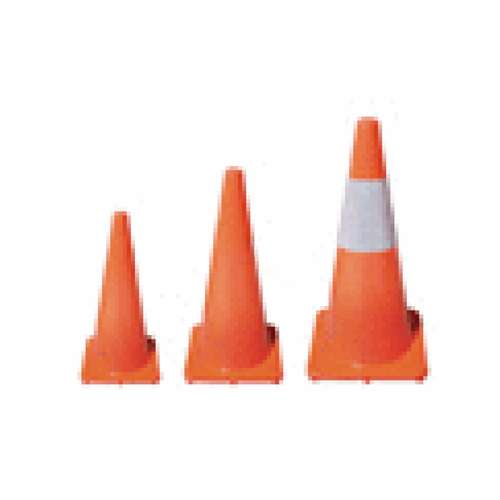 SAS Safety 7500-18 18 in. Orange PVC Traffic Cone