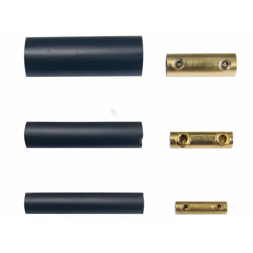 VISTA PROF OUTDOOR LIGHTING BSC-0225 Medium Brass Bsc-02 Splice Connector With Heat Shrink 25 Per Pack