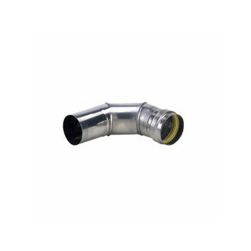 Z-Flex 2SVEEWCF0490 4" Ss Single Wall 90 Elbow