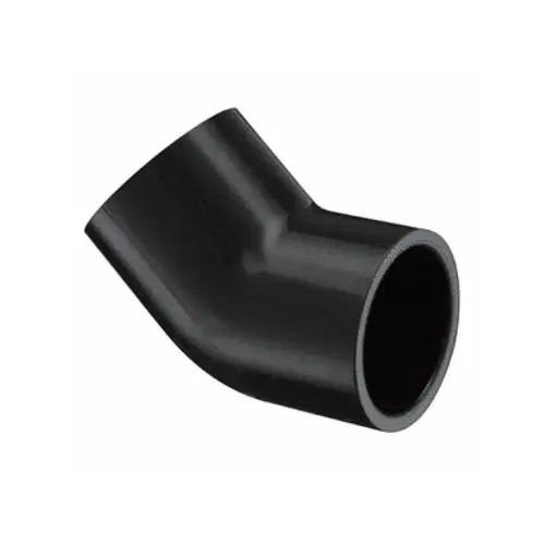 1.5"s Black Sch40 Pvc 45 Ell