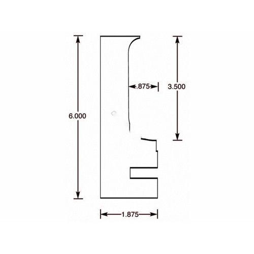 8' Regular Form W/ Tie Wire & Tan Tile Strip - pack of 14