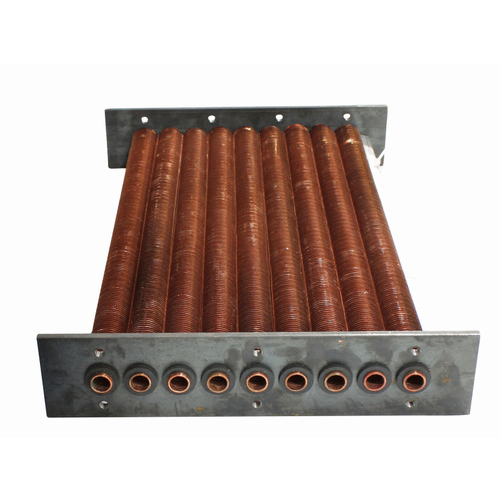 Cast Iron Header, Copper Tubing Tube Bundle For Model R405a, R405b Pool Heater