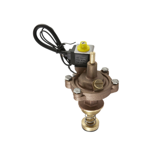 .75" 24v Compact Brass Automatic Actuator Gold